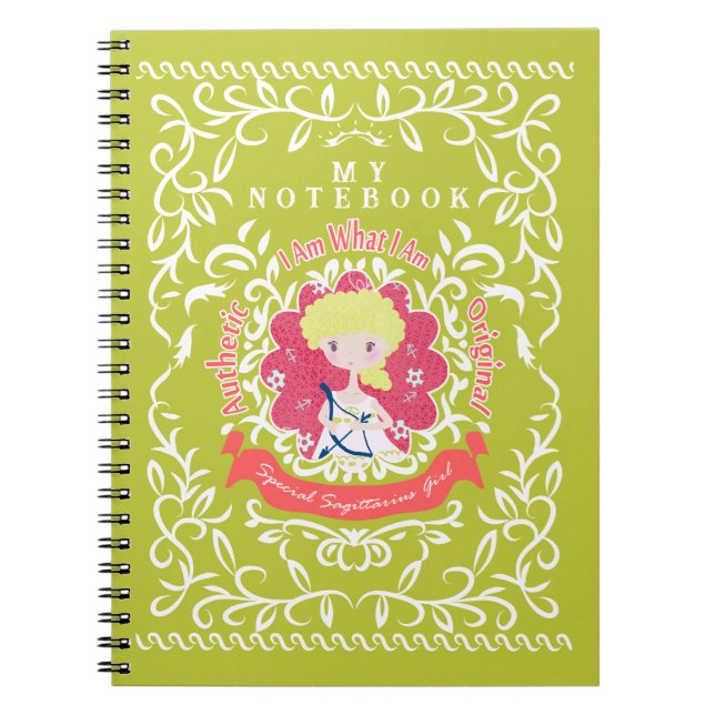 Signo de Sagitario. Cuaderno (Frente)