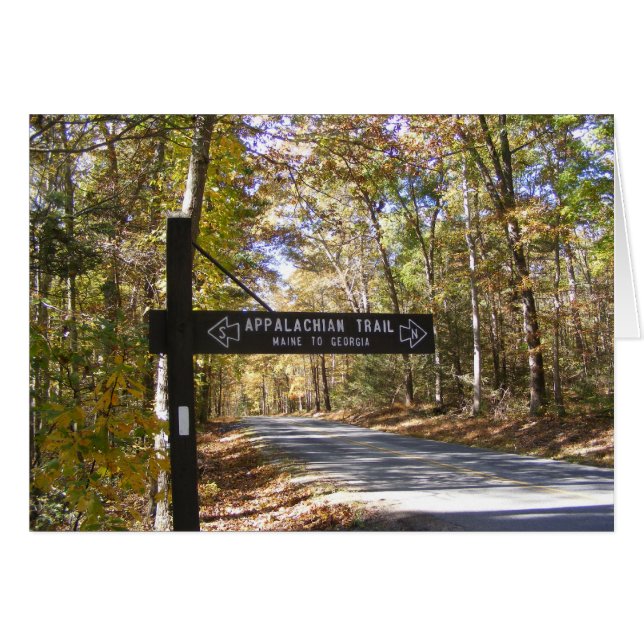 signo de sendero appalache pennsylvania caída (Anverso (Horizontal))