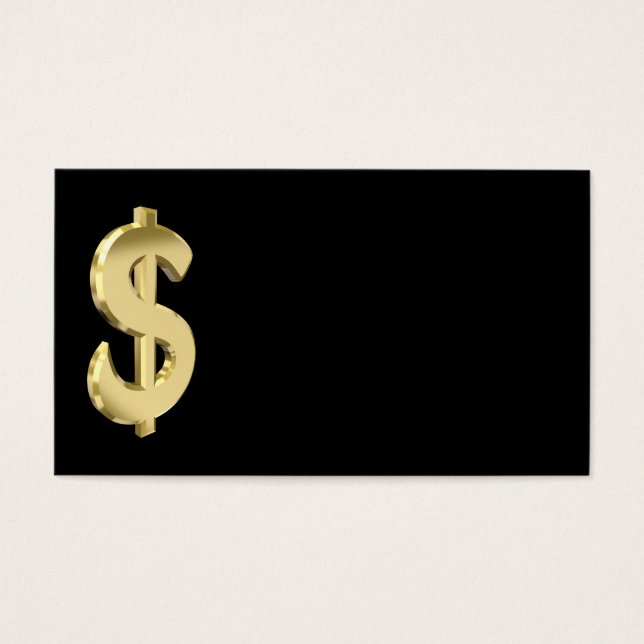 Signo del dólar dorado (Frente)