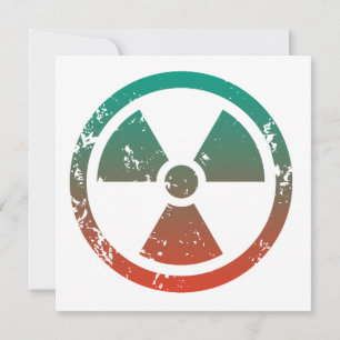 Signo radioactivo nuclear