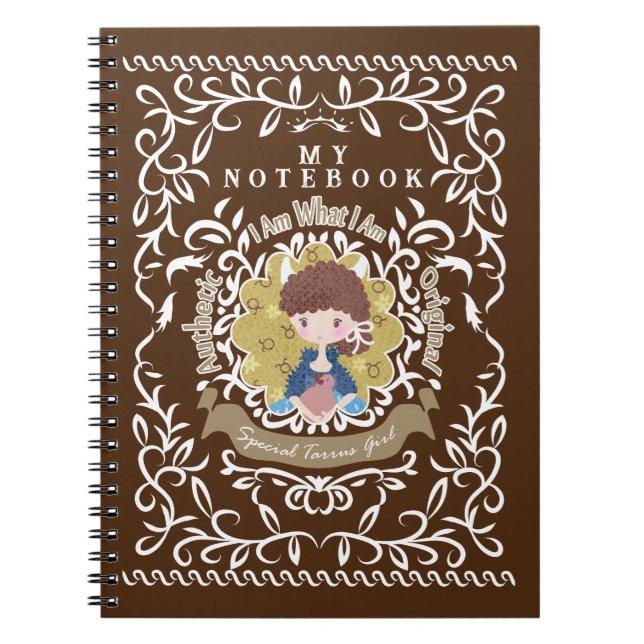 Signo Tauro. Cuaderno (Frente)