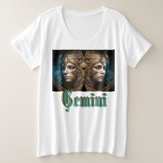 Signo zodiacal Géminis (Anverso del diseño)