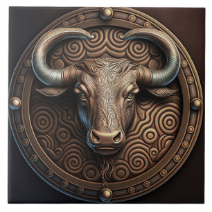 Signo zodiacal Tauro Horóscopo Tauro Baldosa Cerám