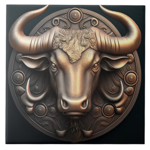 Signo zodiacal Tauro Horóscopo Tauro Baldosa Cerám