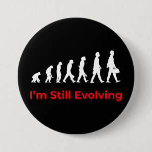 Sigo evolucionando - botón redondo al pensamiento