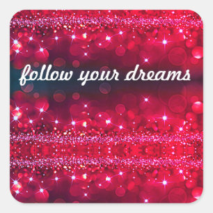 Sigue a tus Pegatinas de Dreams Cherry Sparkle