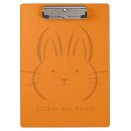 Sigue el portapapeles de Bunny de Halloween Joy