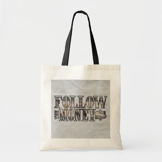Sigue la bolsa de dinero ~ Bill Tote (Frente)