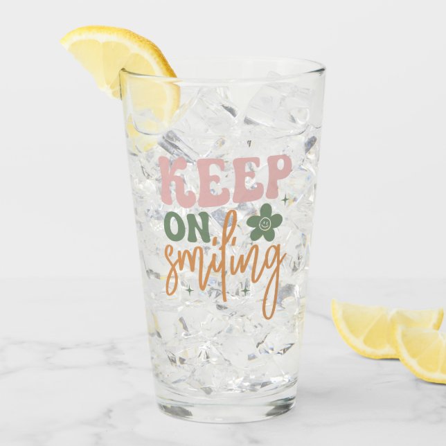 Sigue Sonriendo Cita Inspiradora (Anverso (hielo))