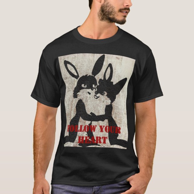 Sigue tu camiseta de corazón (Anverso)