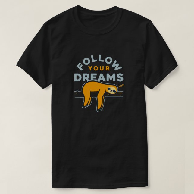 Sigue tu camiseta de sueños (Diseño del anverso)