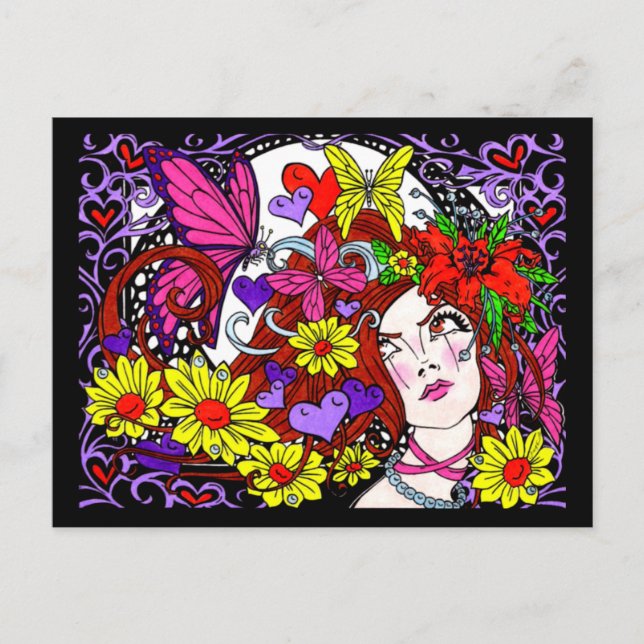 Sigue tu postal de sueños (Anverso)