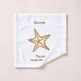 Sigue tus sueños acuarela Seatime Starfish