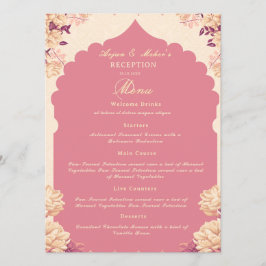 Sikh Wedding Reception Menu | budget Flat Menu