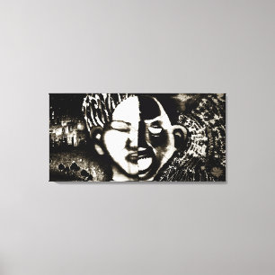 Silence & Loud NullValue Lienzo envuelto de 40" x 