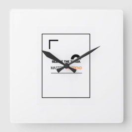 Silencia el Reloj de Pared Ticker Square para Inve