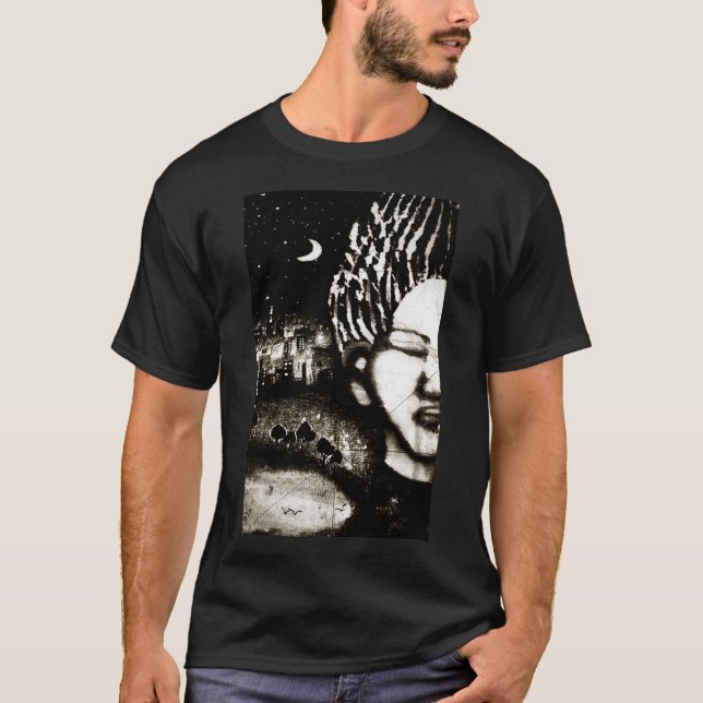 SILENCIO de camisetas masculino (Anverso)