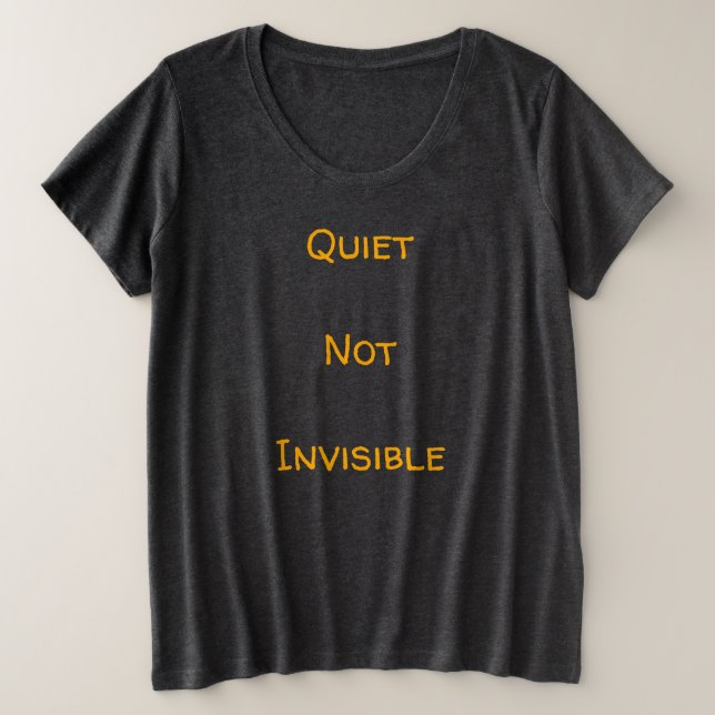 Silencio no invisible (Anverso del diseño)