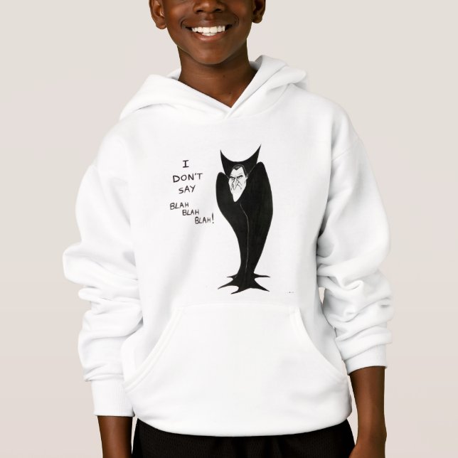 Silent Bat — No digo Blah Blah Blah Pullover (Anverso)