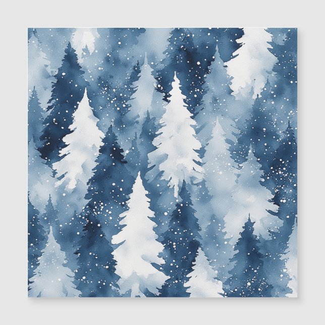 Silent Pines Winter Forest (Anverso)