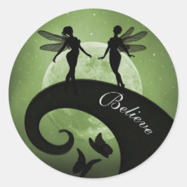 Silhouette Believe hermanas de hadas pegatinas de 