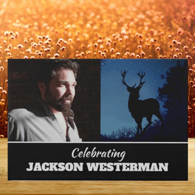 Silhouette Buck en el libro de invitados Night Mem (Subido por el creador)