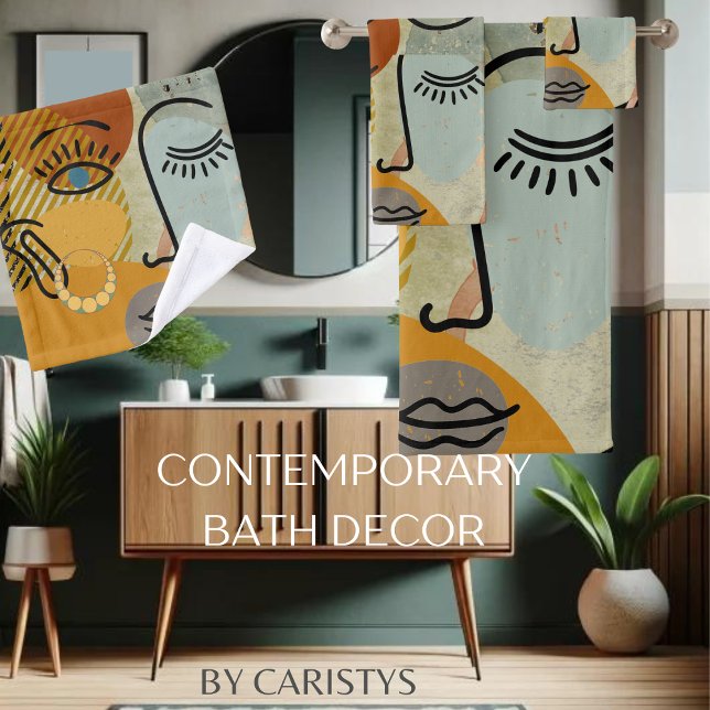 Silhouette de caras gráficas contemporáneas (Subido por el creador)