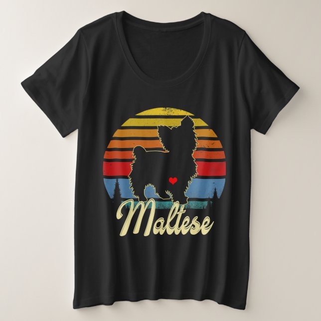 Silhouette de época maltesa de los años 60 de los  (Anverso del diseño)