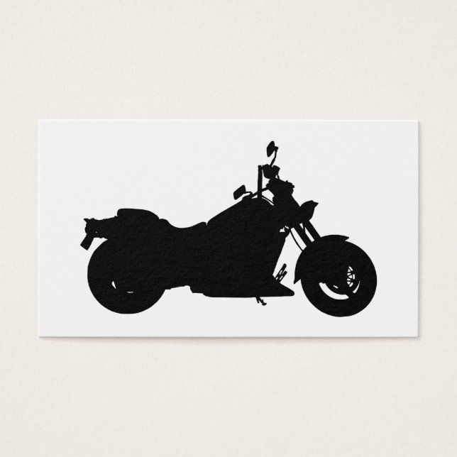 Silhouette de motocicleta (Frente)