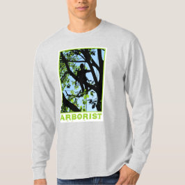 Silhouette de Tree Climber: Camisa arborista