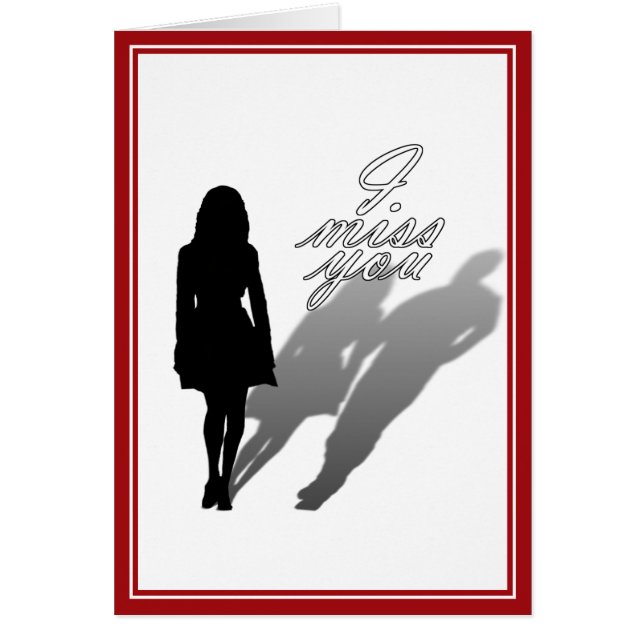 Silhouette de una mujer desaparecida (Frente)
