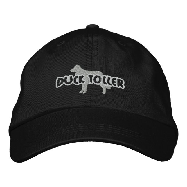 Silhouette Duck Toller Embroidered Gorra (Anverso)