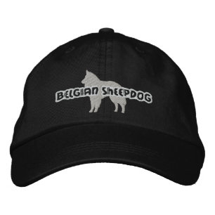 Silhouette Gorra belga de Sheepdog Embroidered