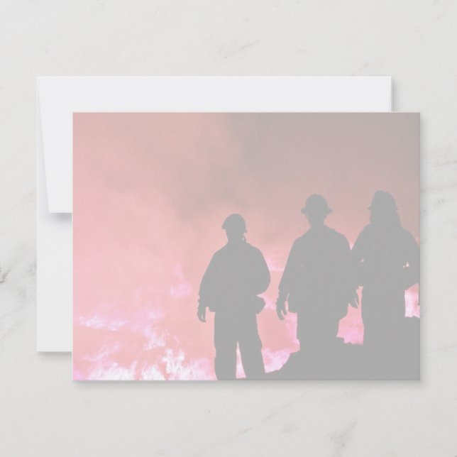 Silhouette Hot Fireman (Anverso)