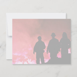Silhouette Hot Fireman
