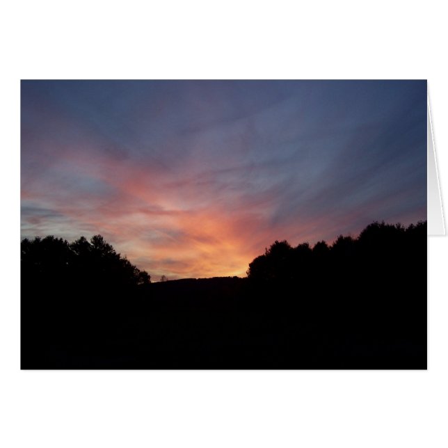 Silhouette Sunset Series 1 (Anverso (Horizontal))