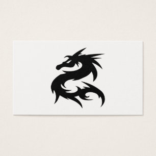 Silhouette Tribal Dragon