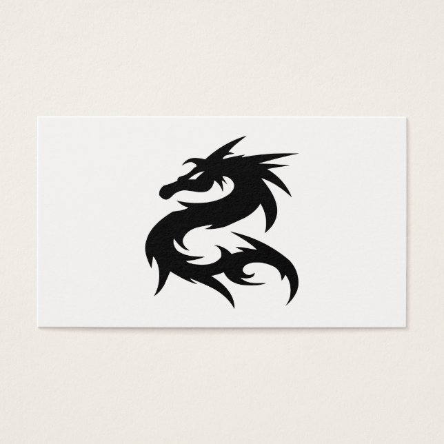 Silhouette Tribal Dragon (Frente)