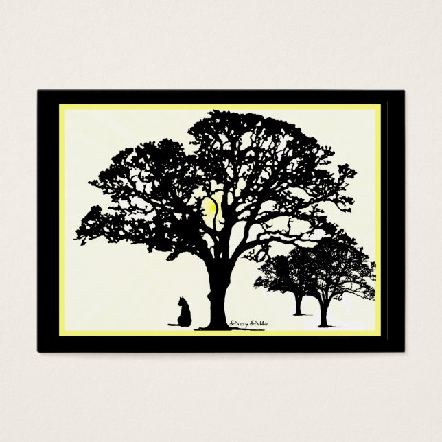 Silhouettes Cartas de arte en miniatura (Frente)
