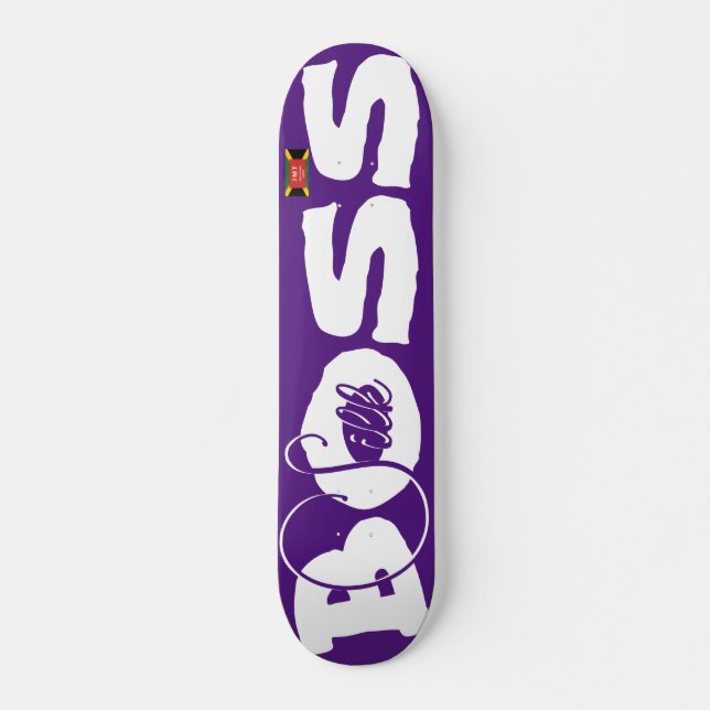 SILK BOSS JMT JAMAICA 7 3/4" Skateboard Decks (Anverso )