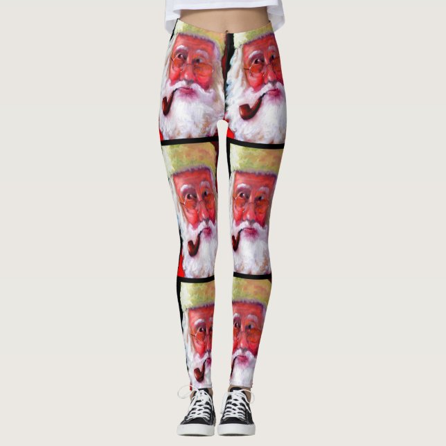Silky Santa Leggings (Anverso)