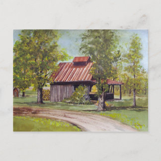 Silla de granja - postal