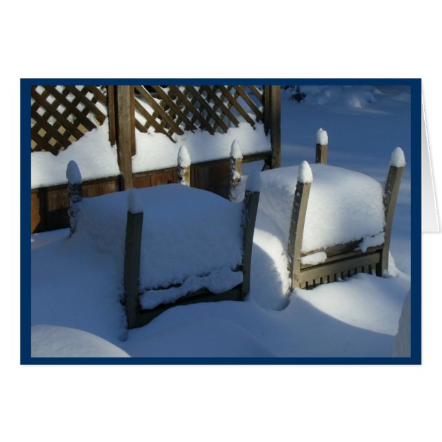 Sillas de nieve (Anverso (Horizontal))