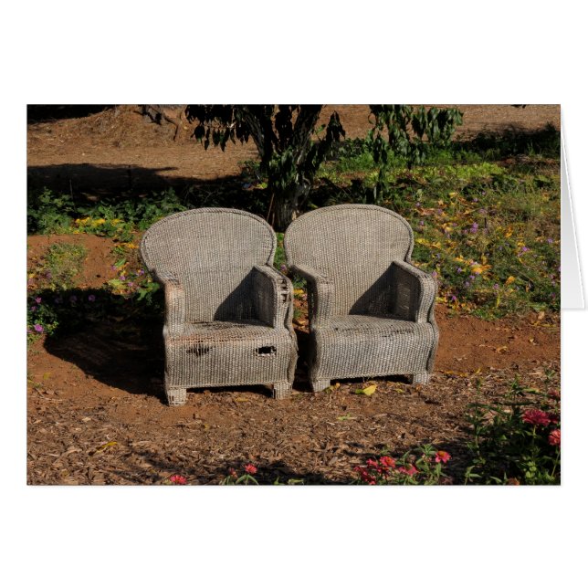 Sillas tardías por la tarde 2014 (Anverso (Horizontal))