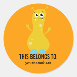 Silly Cute Monster ESTO PERTENECE A Pegatinas