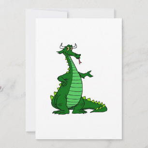 Silly Dragon Green