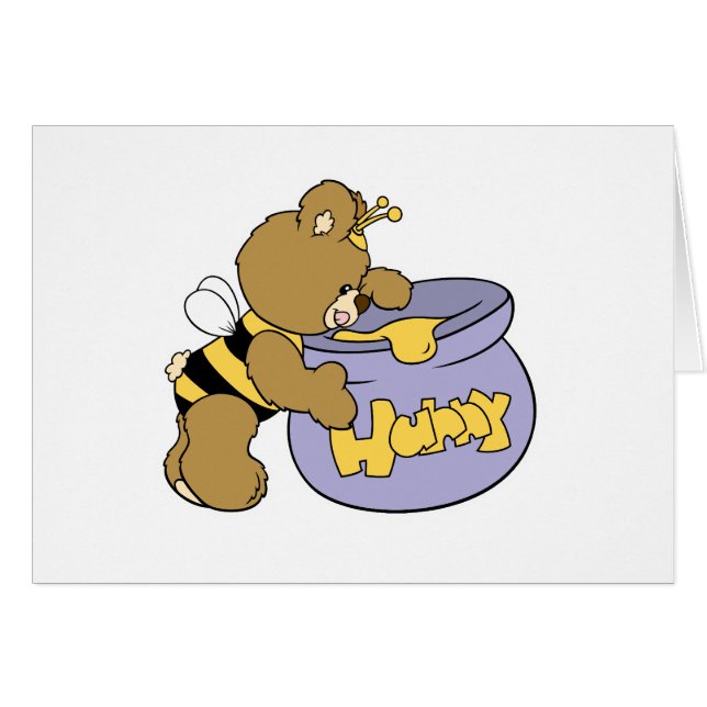 Silly Honey Bee Bear (Anverso (Horizontal))
