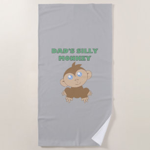 Silly Monkey - Toalla de playa