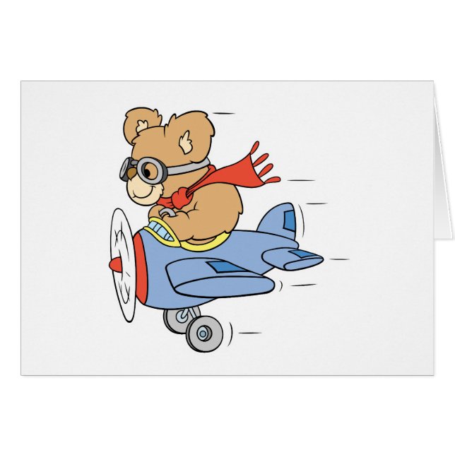 Silly Pilot Bear (Anverso (Horizontal))