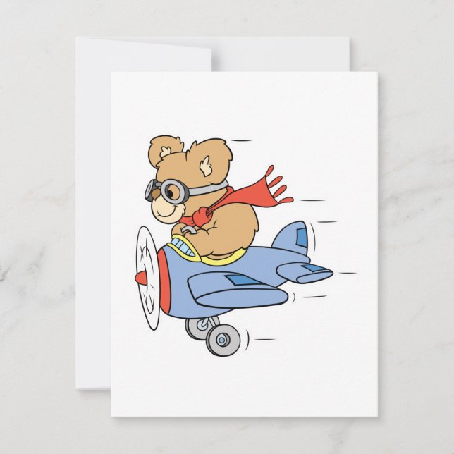 Silly Pilot Bear (Anverso)